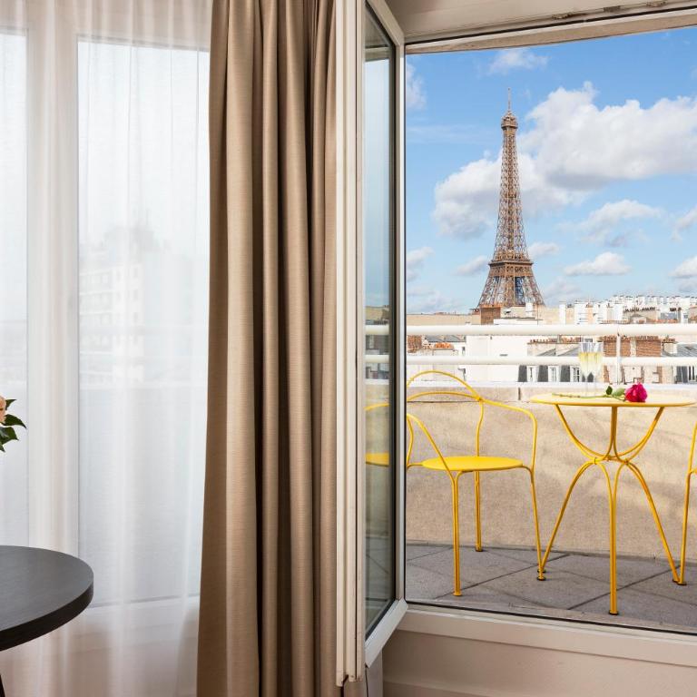 Citadines Tour Eiffel Paris - Studio avec Balcon - Vue sur Tour Eiffel - 5