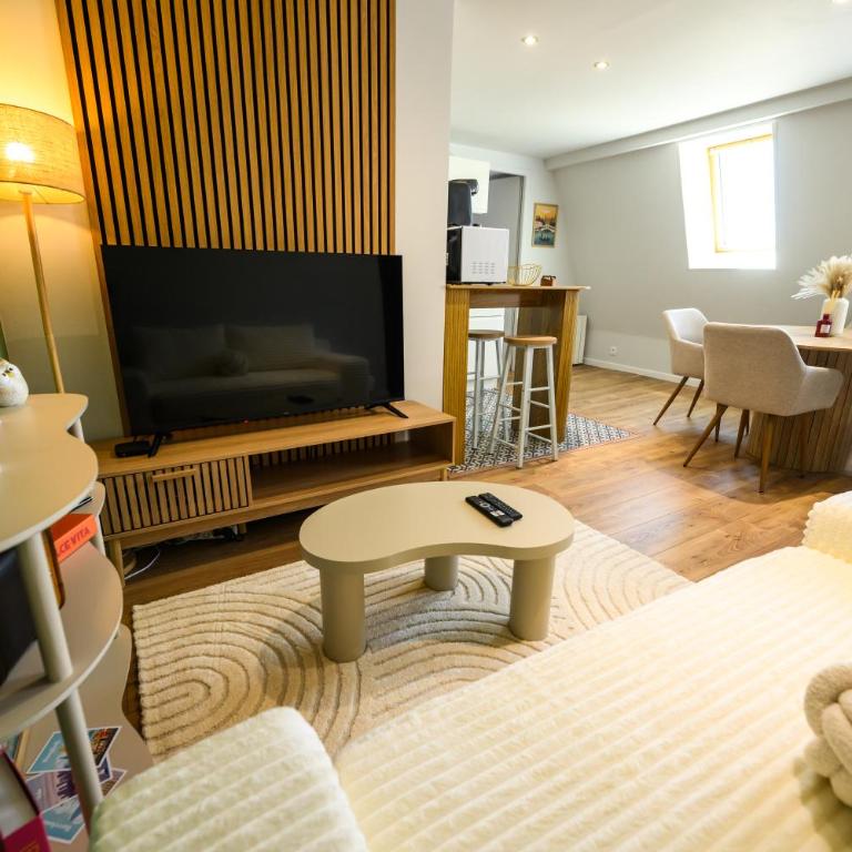 Le Voyageur Dijonnais-T2-Hyper centre-Clim-Wifi - Appartement - 1