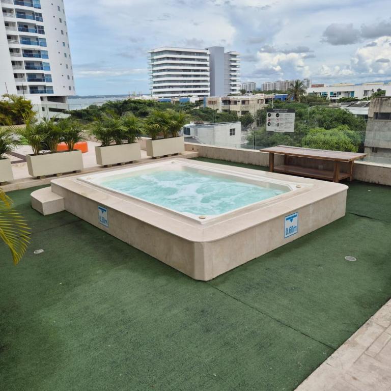 HERMOSO APARTAMENTO DE LUJO CON VISTA AL MAR EN EL Edificio Cartagena Beach Resort CB1024 - Apartamento de 1 dormitorio - 2