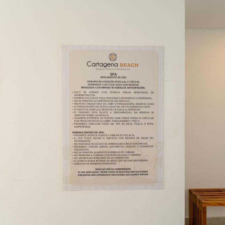 HERMOSO APARTAMENTO DE LUJO CON VISTA AL MAR EN EL Edificio Cartagena Beach Resort CB1024 - Apartamento de 1 dormitorio - 33