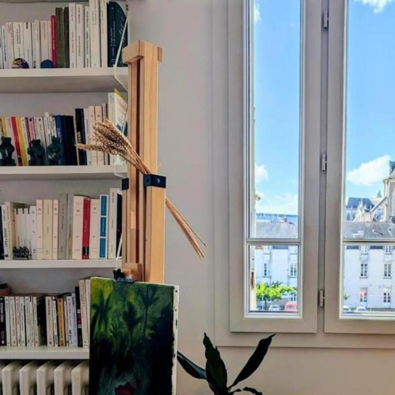Chambre chez l'habitant - Arty & Élégante - SDB privée - Chambre Double avec Salle de Bains Privative - 4