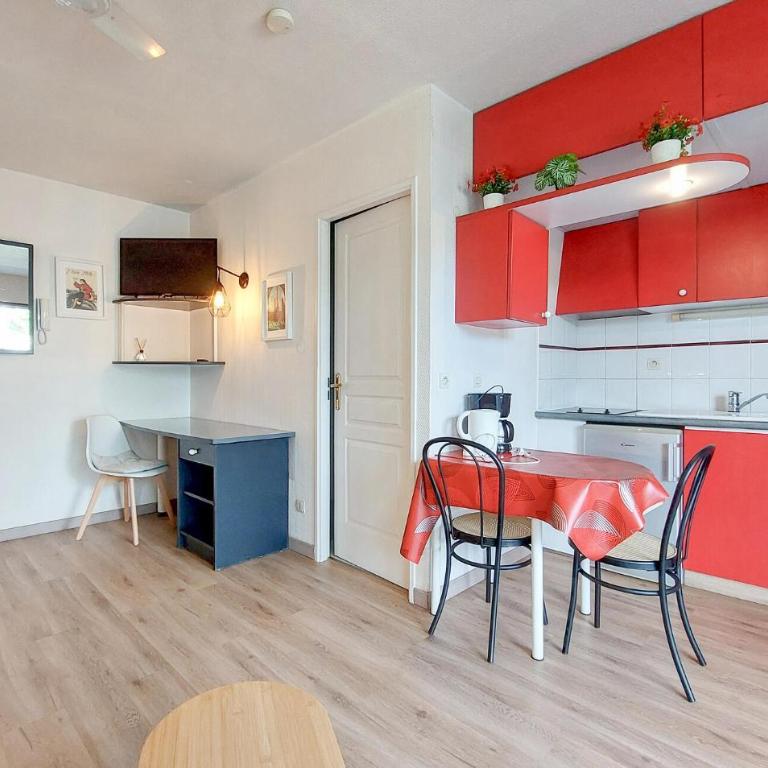 Studio Piscine Proche Plage - Apartment mit Balkon - 4