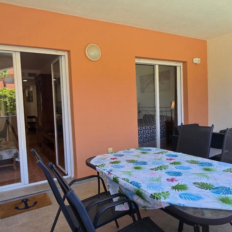 Apartamentos Paraíso Vera Playa, Ed Nuku Hiva, Bajo X con PISCINA PRIVADA y jardín privado a PIE de PLAYA , WIFI - Appartement 2 Chambres - 9