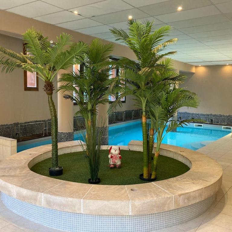 L'Ours de St Lary, 6 personnes, Piscine, Sauna, Hammam - Apartment mit 3 Schlafzimmern - 3