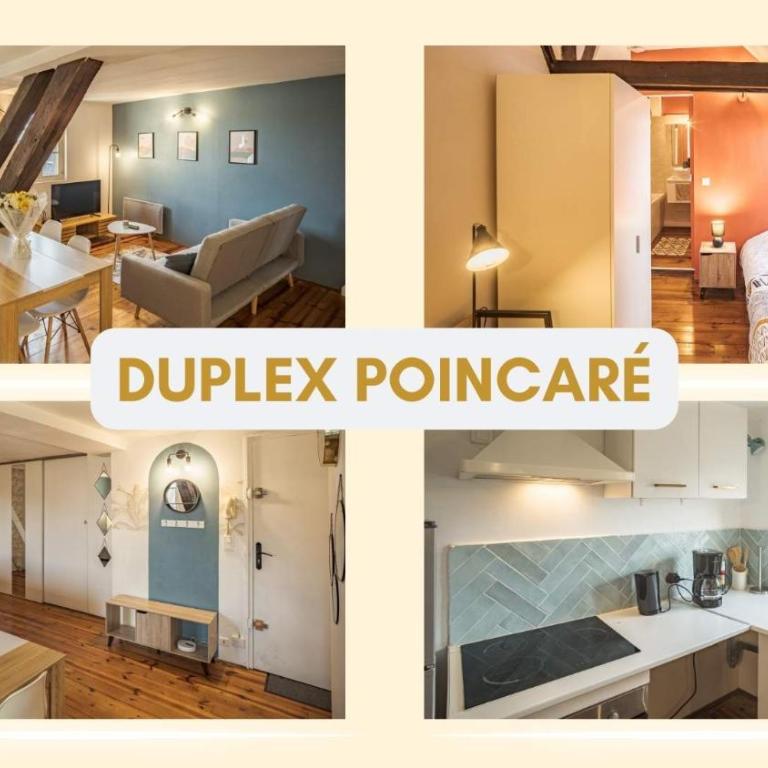 Duplex Poincaré - Proche Hôtel de Ville - 4 pers - Appartamento con 1 Camera da Letto - 2