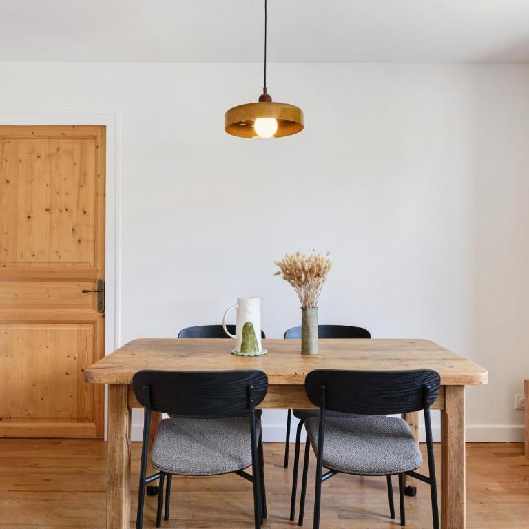 T3 de charme au cœur de villard - Deluxe Apartment mit Balkon und 2 Schlafzimmern - 29