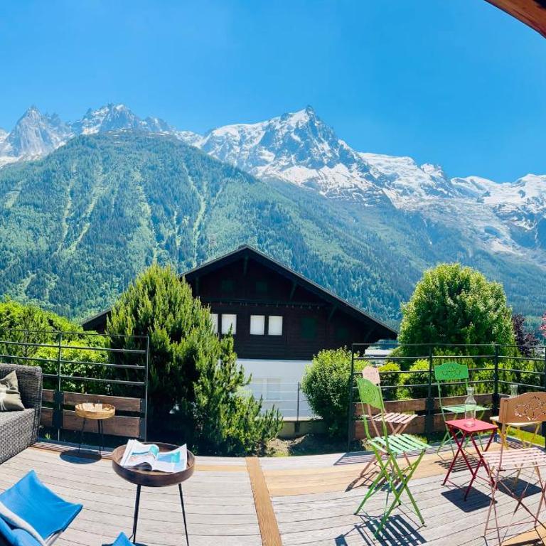 Chalet luxe 10 pers Vue Mont-Blanc Hammam - Chalet - 1