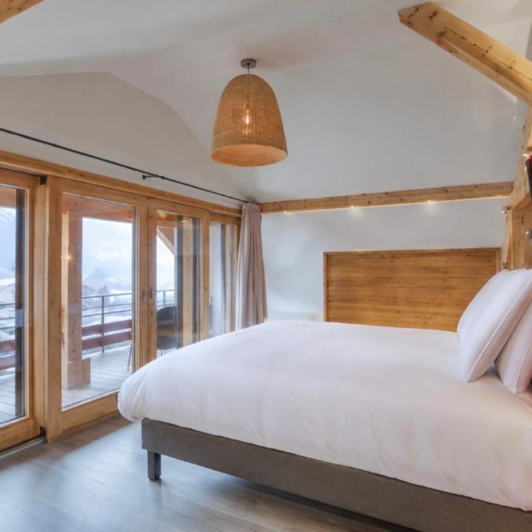 Chalet luxe 10 pers Vue Mont-Blanc Hammam - Chalet - 12