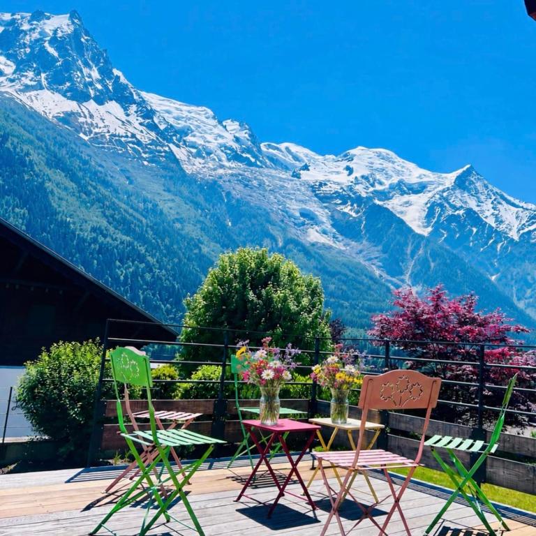 Chalet luxe 10 pers Vue Mont-Blanc Hammam - Chalet - 28