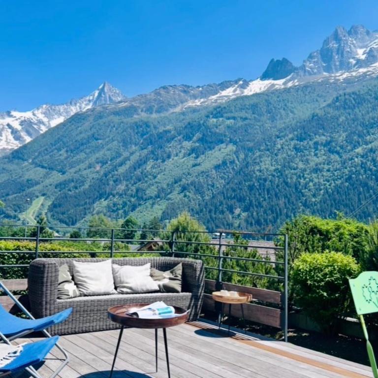 Chalet luxe 10 pers Vue Mont-Blanc Hammam - Chalet - 32