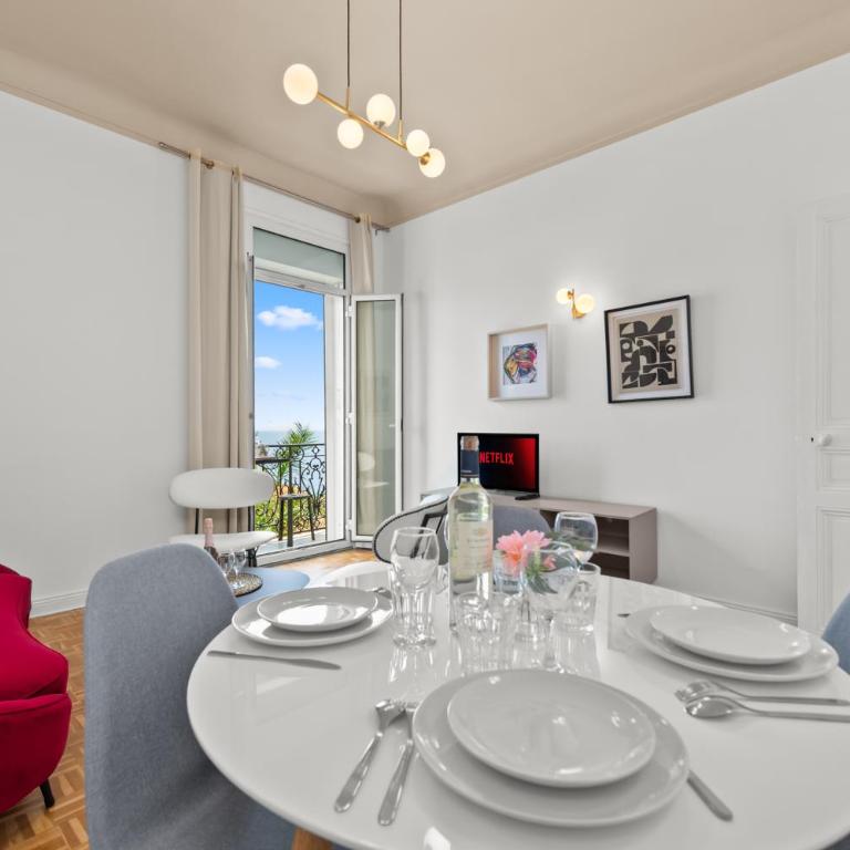 Vue mer et Monaco - Spacieux et Typique - GN - Appartamento con 2 Camere da Letto - 10