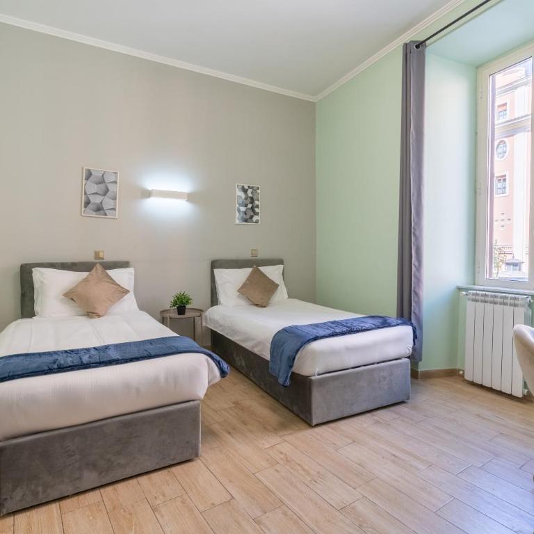 Giusi Rooms - Esquilino Harmony Guesthouse - Camera Standard Doppia con Letti Singoli - 4