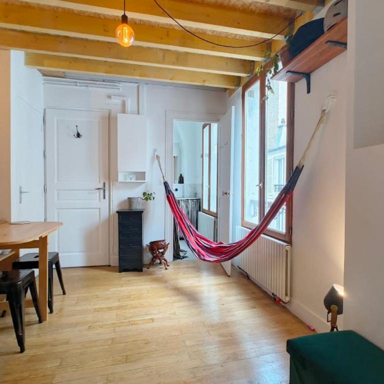 Duplex village Jourdain près des Buttes Chaumont - Appartement - 3
