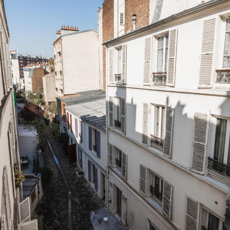 Duplex village Jourdain près des Buttes Chaumont - Appartement - 9
