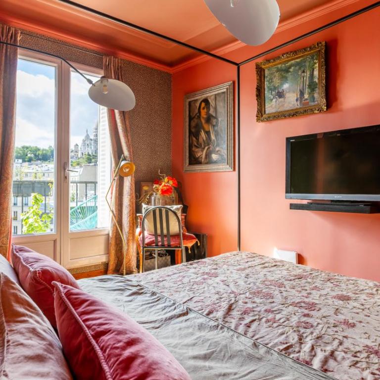 Montmartre View - Appt avec vue sur le Sacré-Cœur - Apartamento - 12