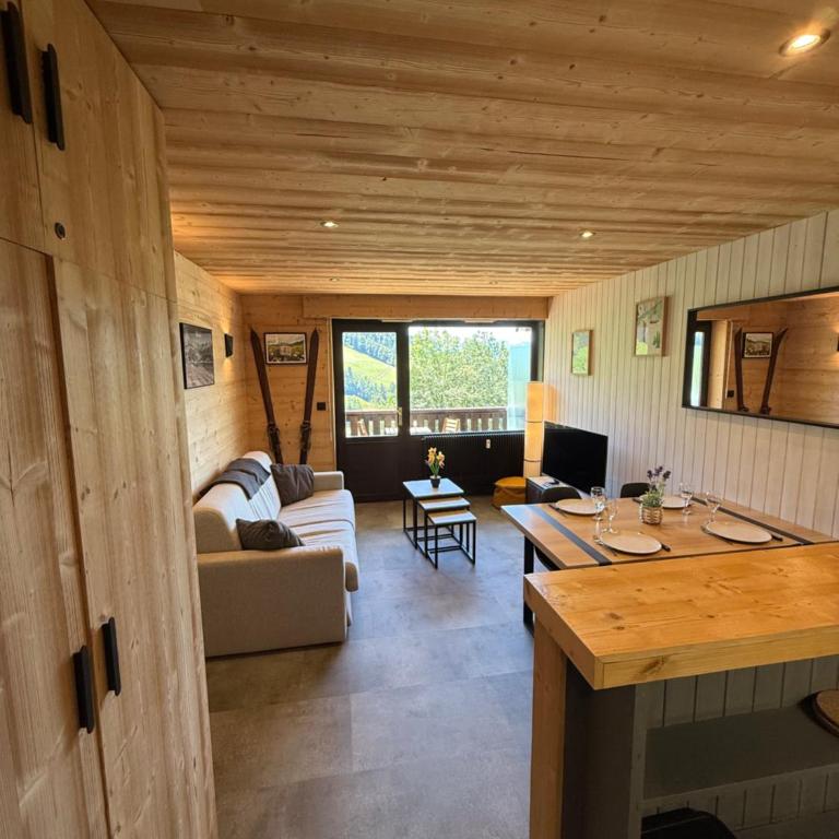 Studio au pied des pistes Vue imprenable Grand Bo' - Appartamento con Vista e Balcone - 15