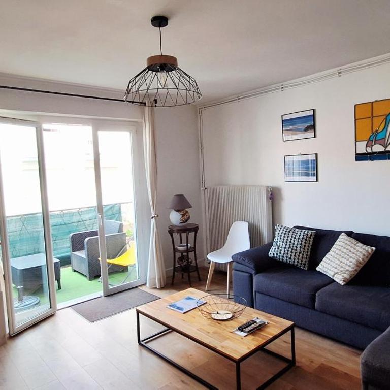 Le vitrail d'Arcachon - Appt Spacieux Terrasse Ménage draps inclus - Apartment mit 2 Schlafzimmern, Terrasse und Meerblick - 3