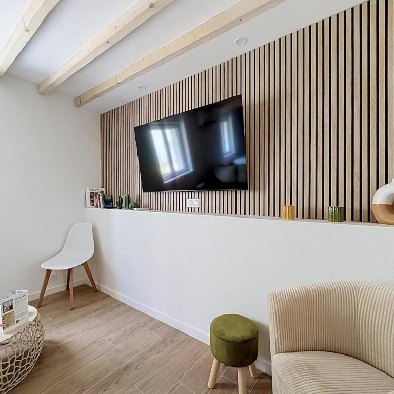 Duplex Design 6 personnes 2 chambres Clim Parking - Appartement 2 Chambres - 3