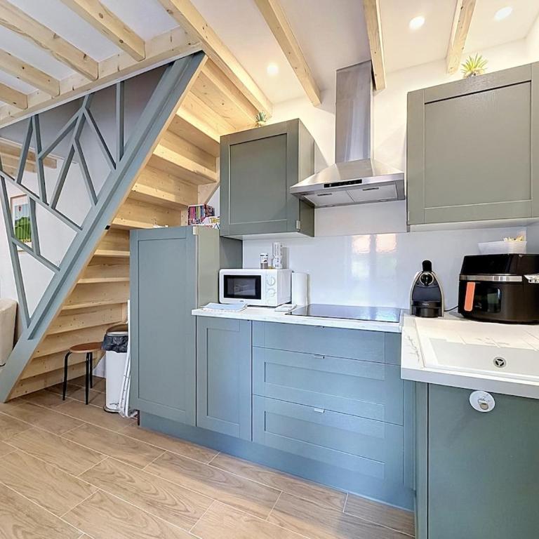 Duplex Design 6 personnes 2 chambres Clim Parking - Appartement 2 Chambres - 5