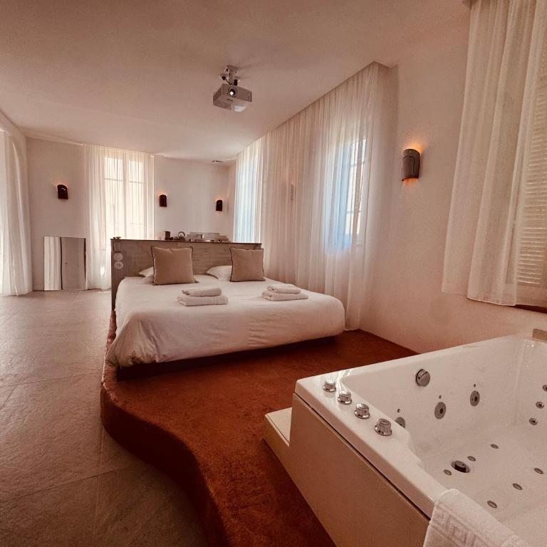 Maison LYO logement Luxe - Suite Deluxe avec Lit King-Size - 12