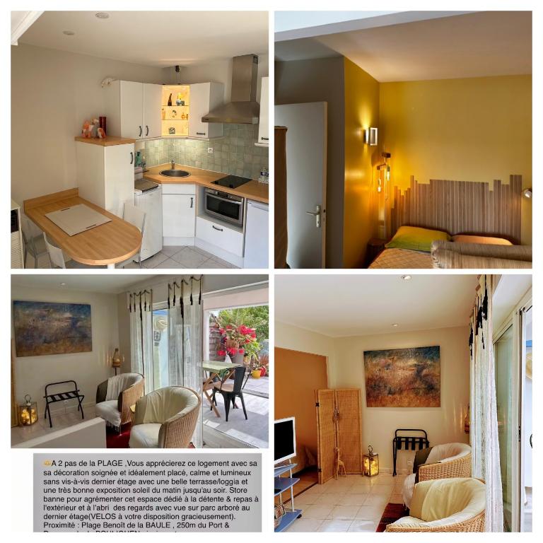 Appartement cosy à deux pas des plages avec vélos de courtoisie - Apartment mit Terrasse - 7