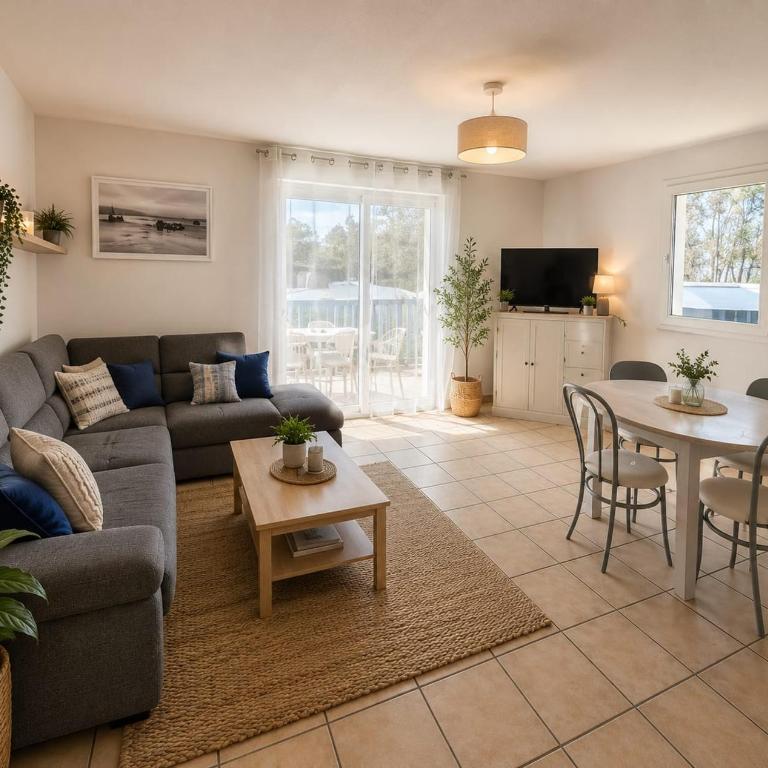 Soustons - Piscine - Famille - Centre Ville - Appartement 2 Chambres - 1