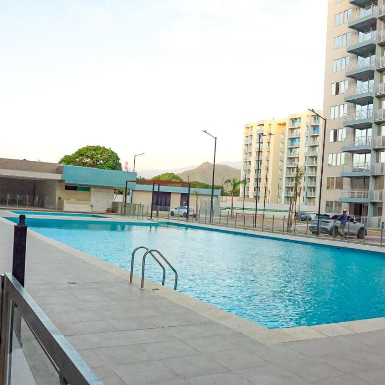 Apartamento Vacacional Moderno con Parqueadero Cerca al Rodadero - Habitación Triple - 5
