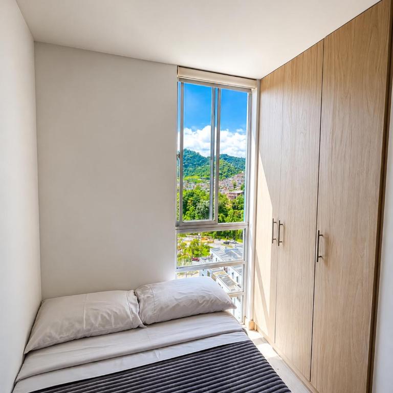 Apartamento Urban Manizales, Parking Gratis, Muy Central, Hermosas Vistas y Cómodo - Two-Bedroom Apartment - 5