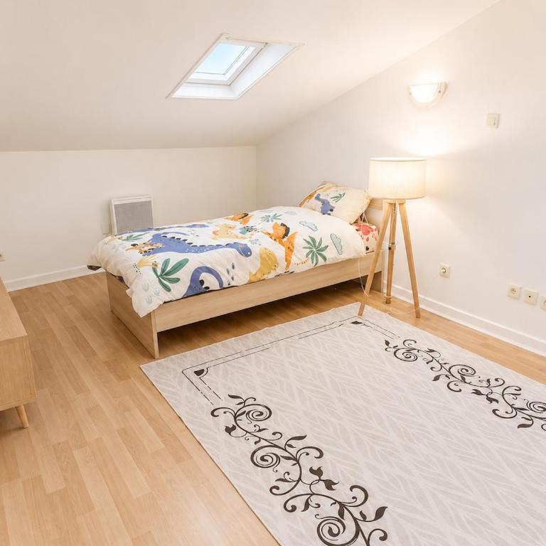sejour climatisé avec chambres avec ventilateurs - Appartement 2 Chambres - 4