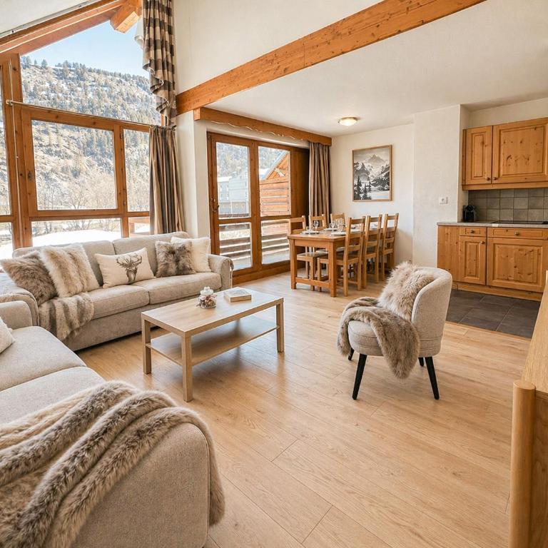 L'Après-ski - Valloire - Premium Apartment mit 3 Schlafzimmern und Balkon - 2