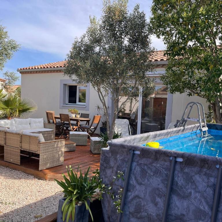 Villa au calme, récente, animaux acceptés, proche Valras plage - Villa con 3 Camere da Letto - 1