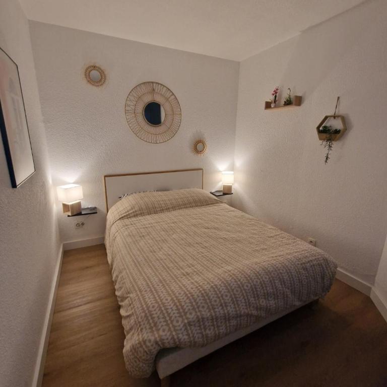 F2 avec terrasse et vue lagune RDC Cap Coudalère - Apartamento de 1 dormitorio con vistas al lago - 4