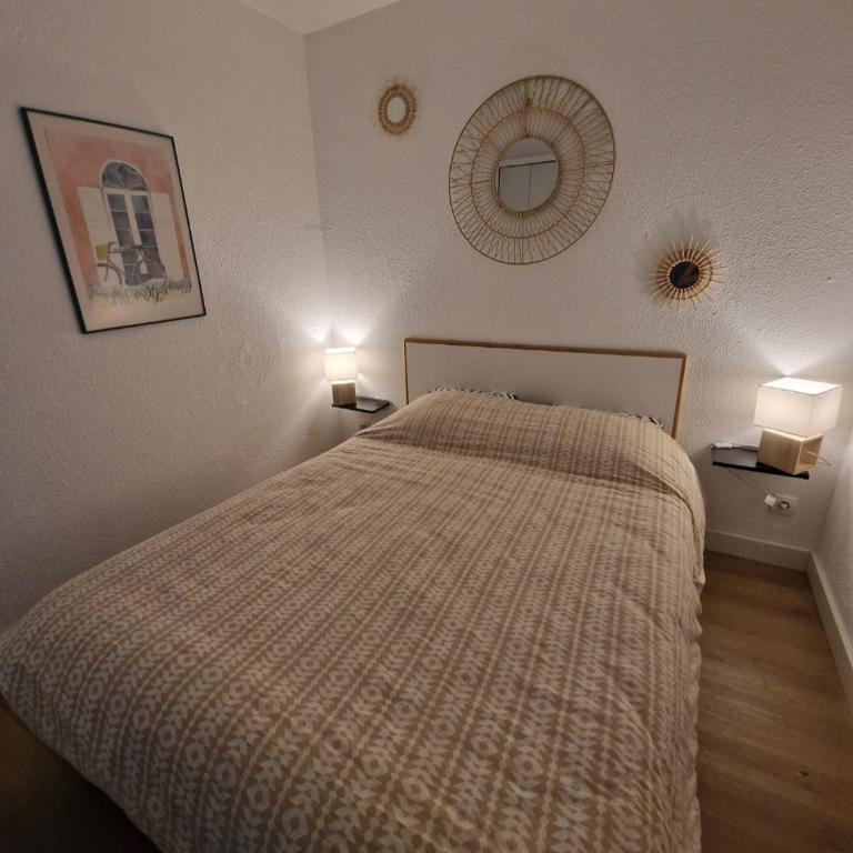 F2 avec terrasse et vue lagune RDC Cap Coudalère - Apartamento de 1 dormitorio con vistas al lago - 5