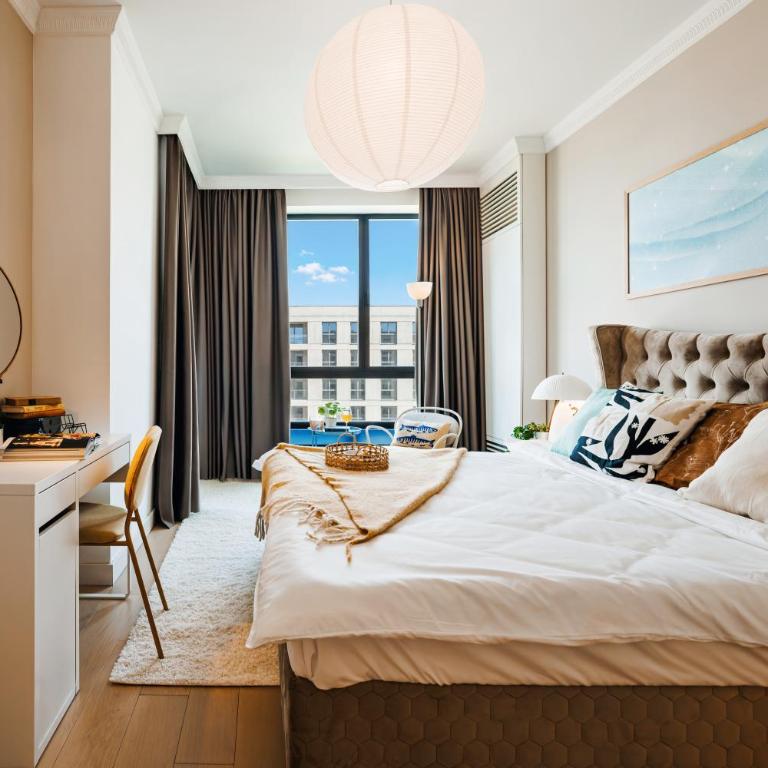 WF Waterfront Pearl wTerrace, Parking & Foosball - Three-Bedroom Premium Apartment with Balcony - 31