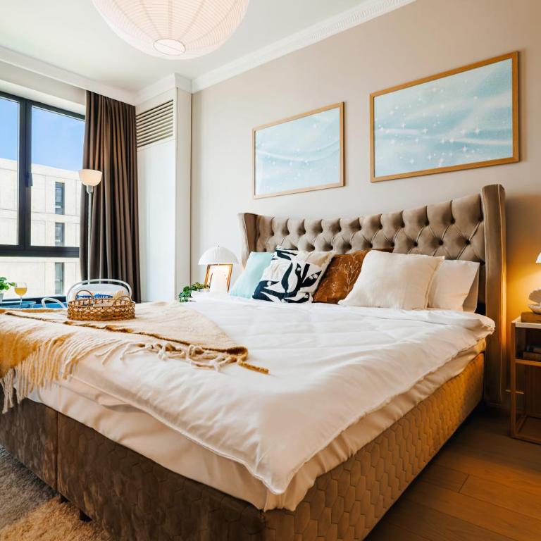 WF Waterfront Pearl wTerrace, Parking & Foosball - Three-Bedroom Premium Apartment with Balcony - 14