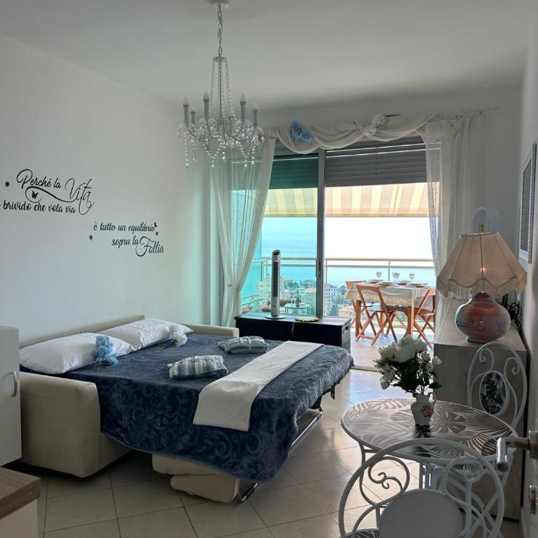 Casa del Sole - relax, vista mare, garage gratis a soli 5 min dal centro di Sanremo - Appartamento con 1 Camera da Letto e Terrazza - 3