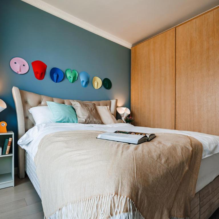WF Waterfront Pearl wTerrace, Parking & Foosball - Three-Bedroom Premium Apartment with Balcony - 43