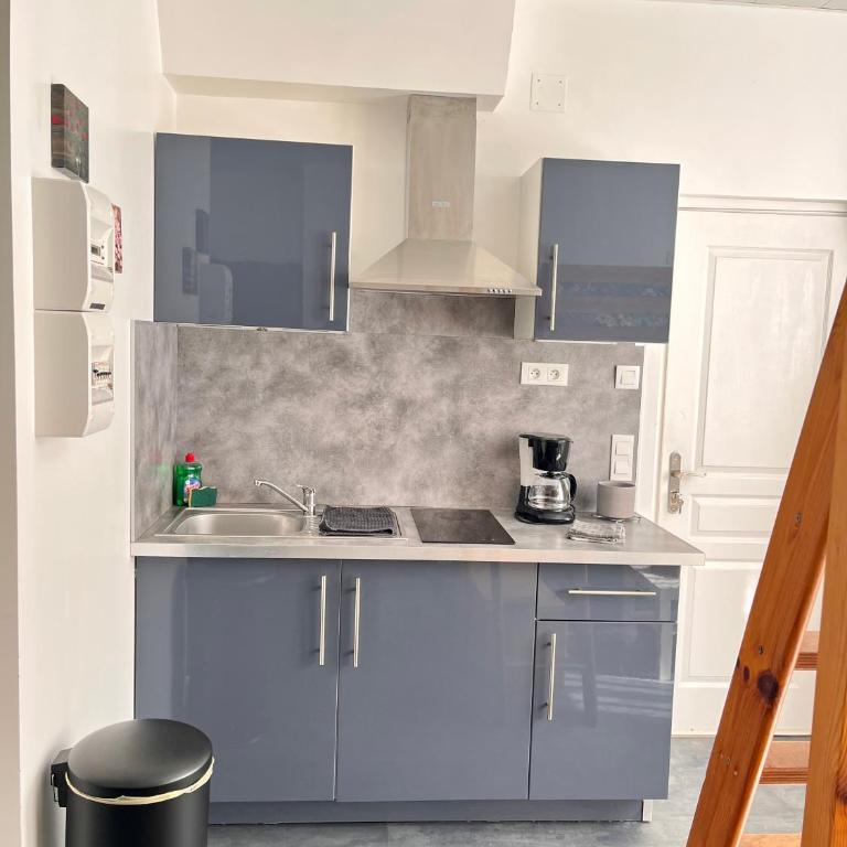 Studio 1 proche mer Dunkerque Malo les bains - One-Bedroom Apartment - 4