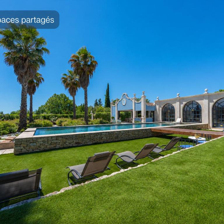 Blue Palm Provence Villa & Chambres - Chambre Double - 6