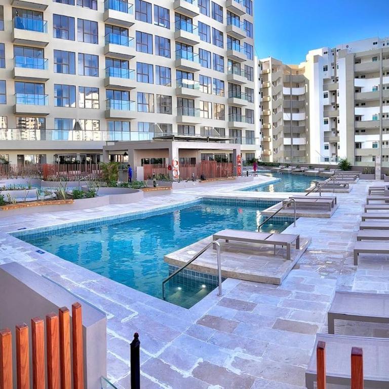 Apartamento en el Rodadero Sur - cerca a la playa - One-Bedroom Apartment - 39