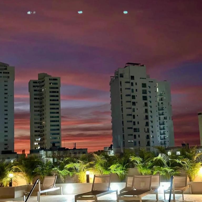 Apartamento en el Rodadero Sur - cerca a la playa - One-Bedroom Apartment - 34