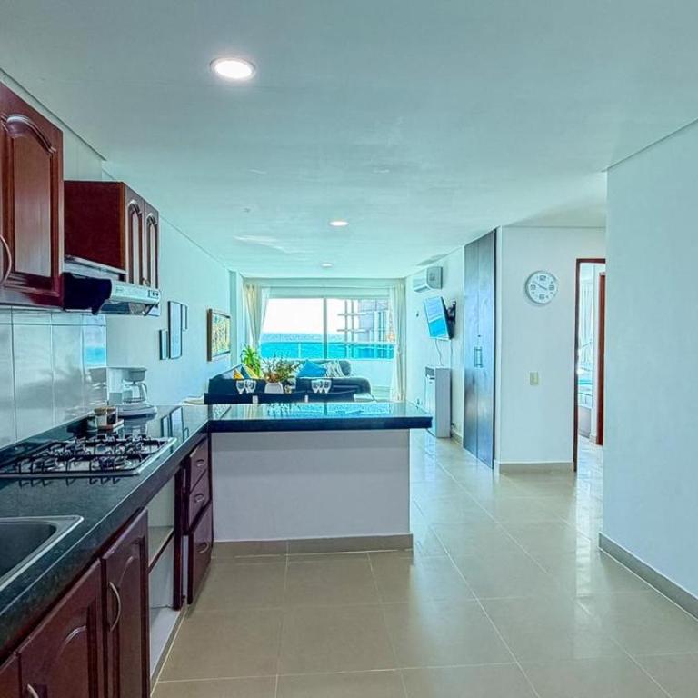Vista al mar apartamentos a pasos de playa - Two-Bedroom Apartment - 8