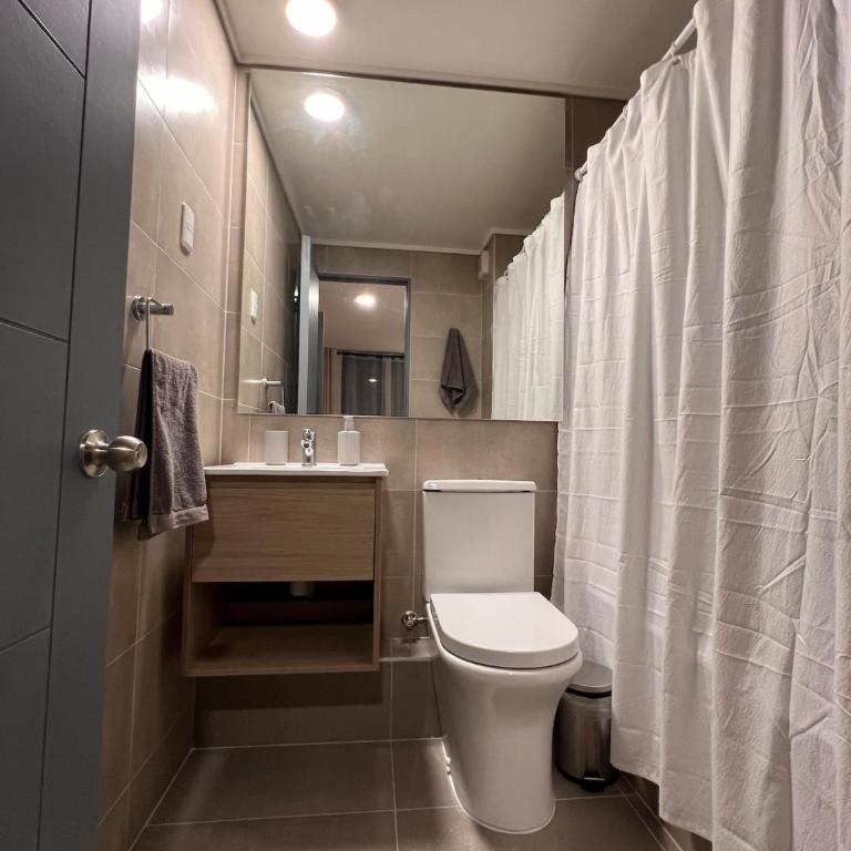 Departamento nuevo en barrio céntrico y tranquilo - One-Bedroom Apartment - 21