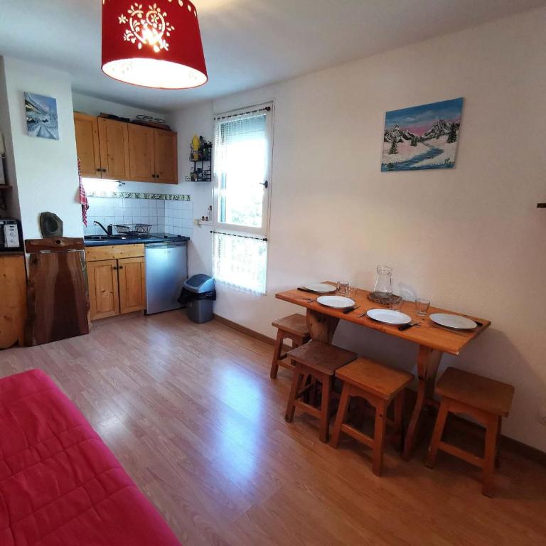 Studio cabine cosy - 4 pers. à 20m des pistes - Appartement 1 Chambre - 3