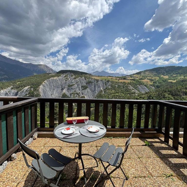 Studio fonctionnel, vue montagne - 4 pers. - Studio - 4