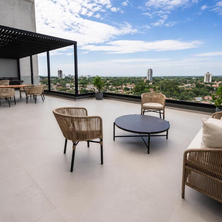 Loft Premium Cerca de Shopping del Sol, Edificio Garden Park - Apartamento de 1 dormitorio - 5