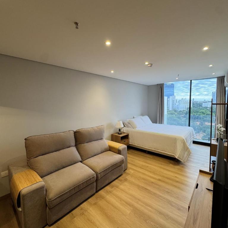 Loft Premium Cerca de Shopping del Sol, Edificio Garden Park - Apartamento de 1 dormitorio - 12