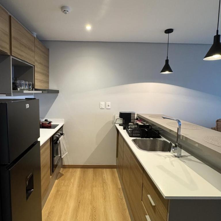 Loft Premium Cerca de Shopping del Sol, Edificio Garden Park - Apartamento de 1 dormitorio - 10