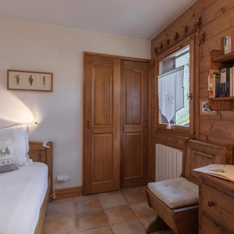Les Grandes Jorasses 3 - Jardin - Vue massif Mont Blanc - Appartement avec Vue sur la Montagne - 7