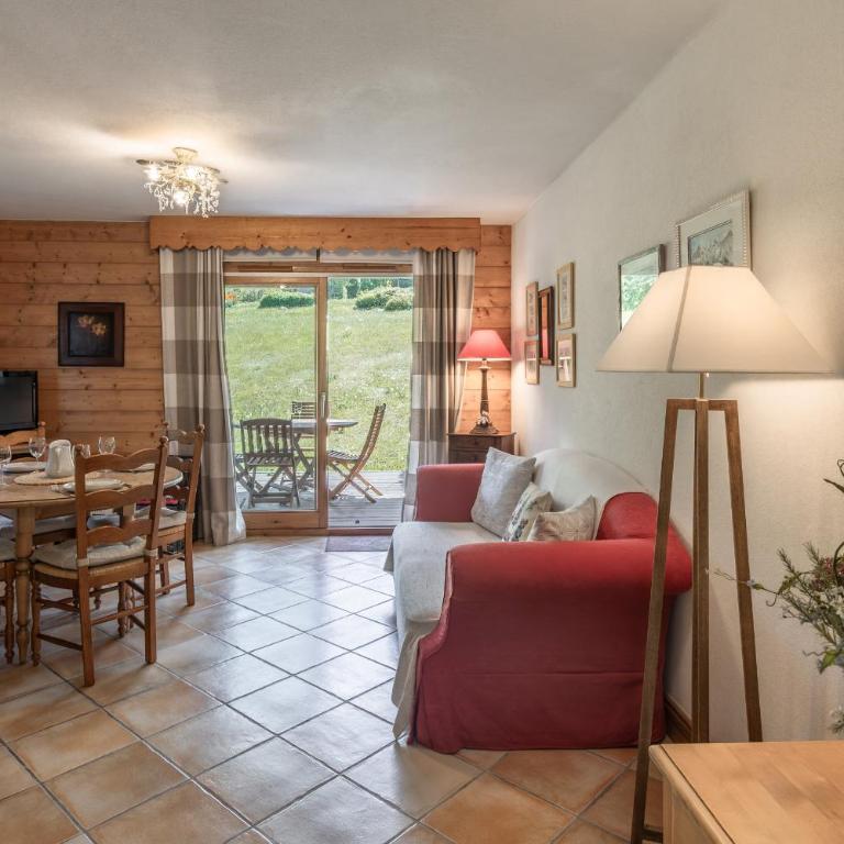 Les Grandes Jorasses 3 - Jardin - Vue massif Mont Blanc - Appartement avec Vue sur la Montagne - 2